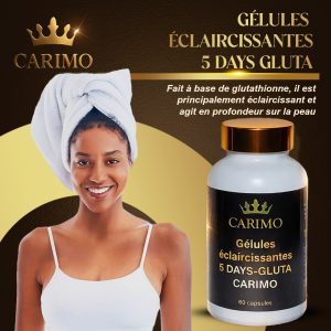 Gélules éclaircissantes Gluta Carimo