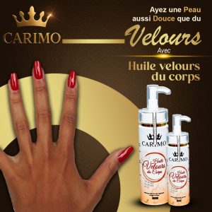 Huile de velours du corps Carimo